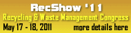 RE: RecShow '11 - Recycling & Waste Management Congress